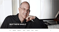 Desktop Screenshot of matthagle.com